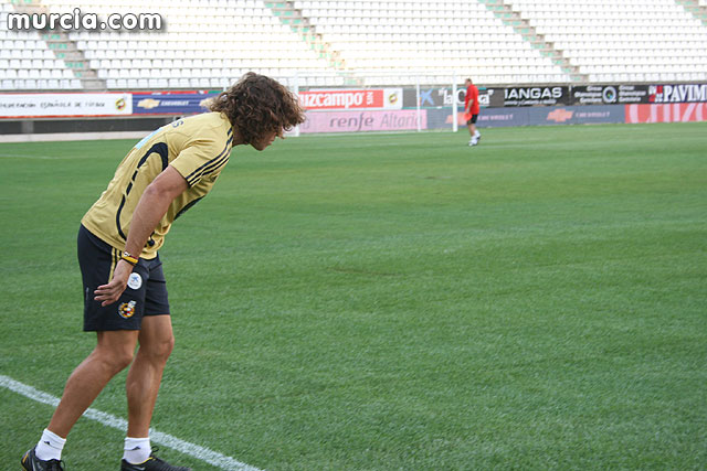 Entrenamiento de la Seleccin Española en Nueva Condomina - 197