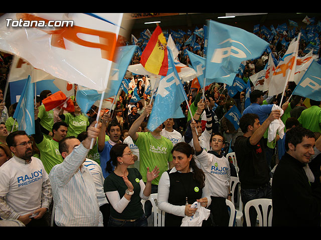 Mitin central de campaña PP Rajoy en Murcia - Elecciones 2008 - 108