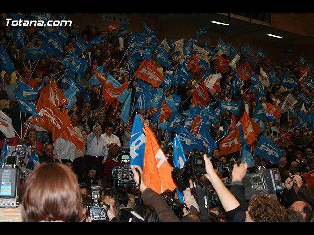 Mitin central de campaña PP Rajoy en Murcia - Elecciones 2008 - 112