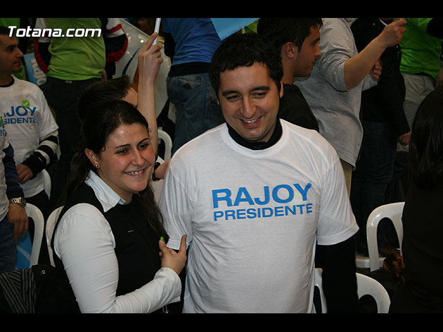Mitin central de campaña PP Rajoy en Murcia - Elecciones 2008 - 114