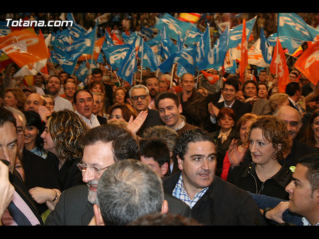 Mitin central de campaña PP Rajoy en Murcia - Elecciones 2008 - 116