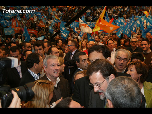 Mitin central de campaña PP Rajoy en Murcia - Elecciones 2008 - 118