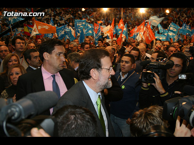 Mitin central de campaña PP Rajoy en Murcia - Elecciones 2008 - 119
