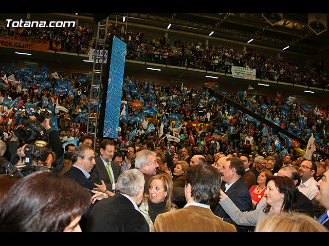 Mitin central de campaña PP Rajoy en Murcia - Elecciones 2008 - 129