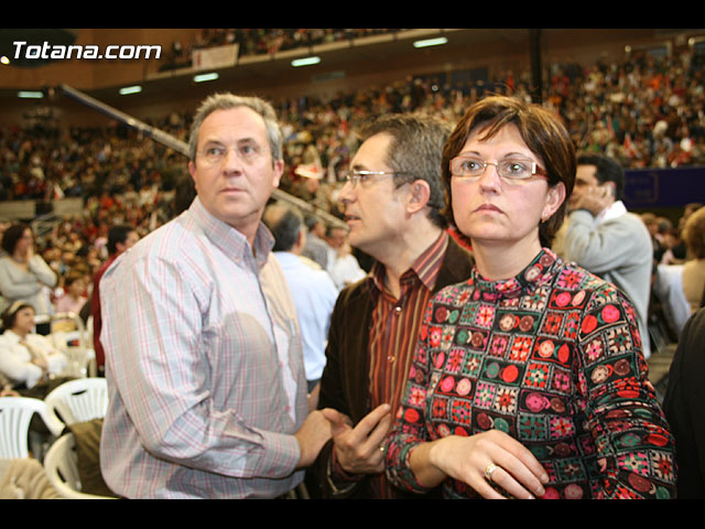 Mitin central de campaña PSOE Zapatero en Murcia - Elecciones 2008 - 81