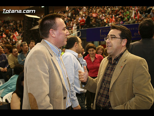 Mitin central de campaña PSOE Zapatero en Murcia - Elecciones 2008 - 104