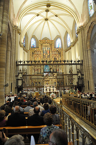 Toma de posesin del nuevo obispo de la dicesis de Cartagena, Jos Manuel Lorca Planes, en la Catedral de Murcia - 242