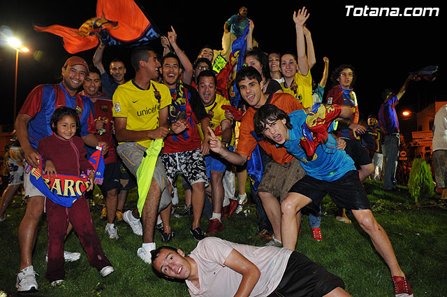 Celebracin del triunfo del Bara en la Liga de Campeones - 81