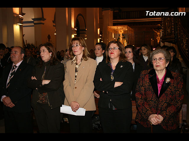 IMPOSICIN DE ESCAPULARIOS A LOS NUEVOS COFRADES Y  DAMAS DE LAS COFRADAS DEL SANTSIMO CRISTO DE LA AGONA Y LA SANTSIMA VIRGEN DE LA ESPERANZA - 102