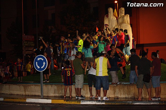 Celebracin de la victoria del FC Barcelona frente al Manchester en la final de la Liga de Campeones - 114