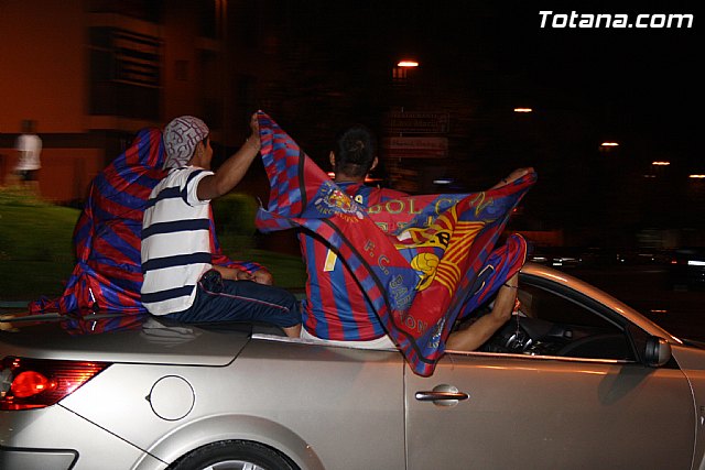 Celebracin de la victoria del FC Barcelona frente al Manchester en la final de la Liga de Campeones - 118