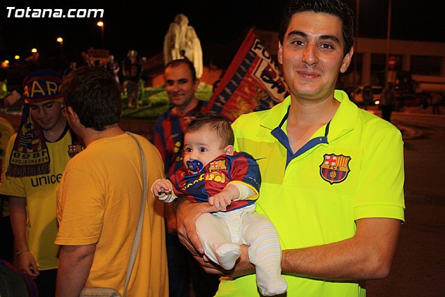 Celebracin de la victoria del FC Barcelona frente al Manchester en la final de la Liga de Campeones - 133