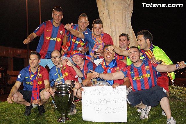 Celebracin de la victoria del FC Barcelona frente al Manchester en la final de la Liga de Campeones - 137