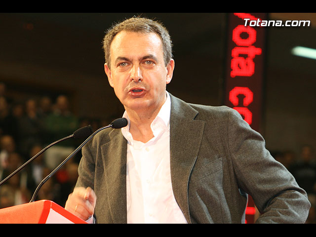 Zapatero avisa al PP que quien basa su estrategia en la abstencin y sembrar el temor no gana - 199