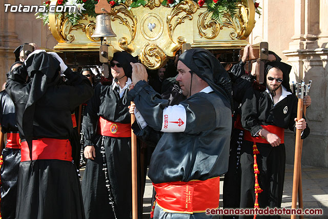 Procesin Viernes Santo maana 2010 - Reportaje I (Salida y recogida I) - 124