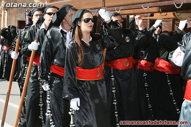 Procesin Viernes Santo maana 2010 - Reportaje I (Salida y recogida I) - 167