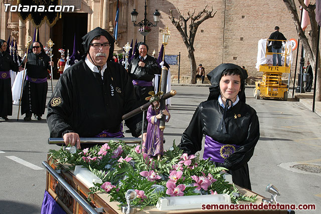 Procesin Viernes Santo maana 2010 - Reportaje I (Salida y recogida I) - 174