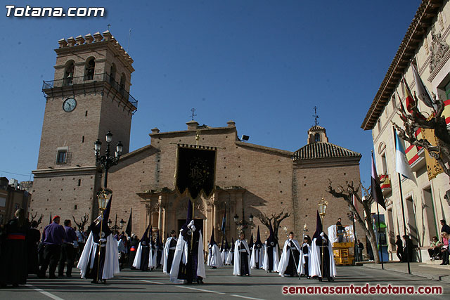 Procesin Viernes Santo maana 2010 - Reportaje I (Salida y recogida I) - 178