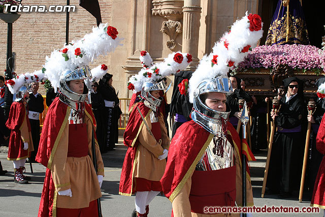 Procesin Viernes Santo maana 2010 - Reportaje I (Salida y recogida I) - 187