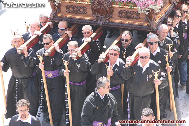 Procesin Viernes Santo maana 2010 - Reportaje I (Salida y recogida I) - 494