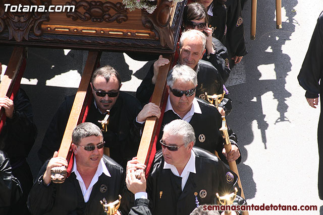 Procesin Viernes Santo maana 2010 - Reportaje I (Salida y recogida I) - 497