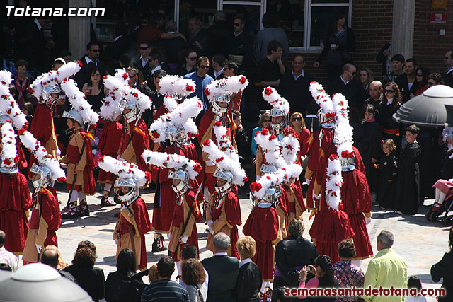 Procesin Viernes Santo maana 2010 - Reportaje I (Salida y recogida I) - 503