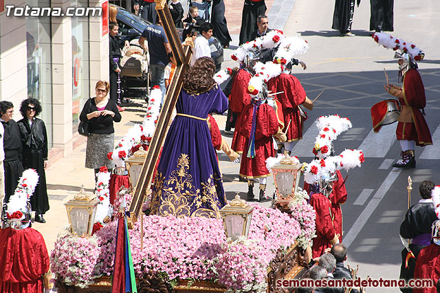 Procesin Viernes Santo maana 2010 - Reportaje I (Salida y recogida I) - 515