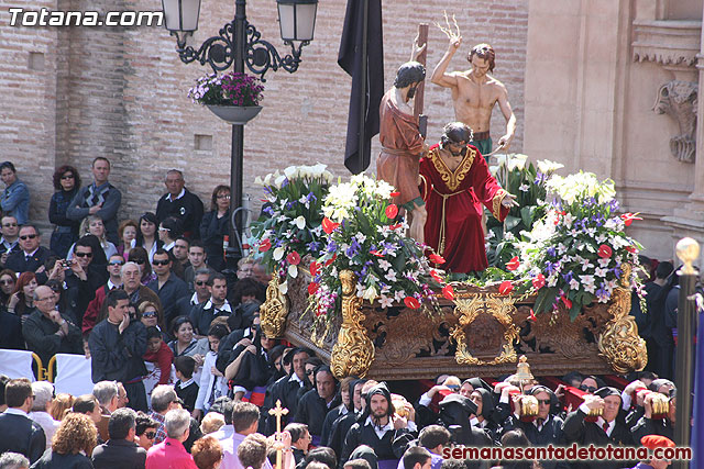 Procesin Viernes Santo maana 2010 - Reportaje I (Salida y recogida I) - 516