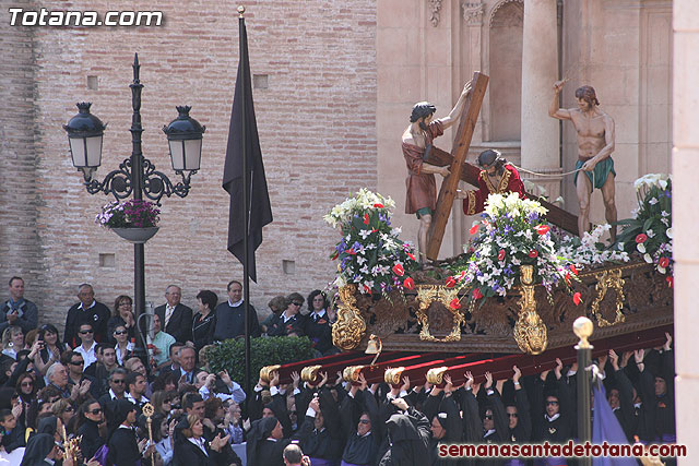 Procesin Viernes Santo maana 2010 - Reportaje I (Salida y recogida I) - 518