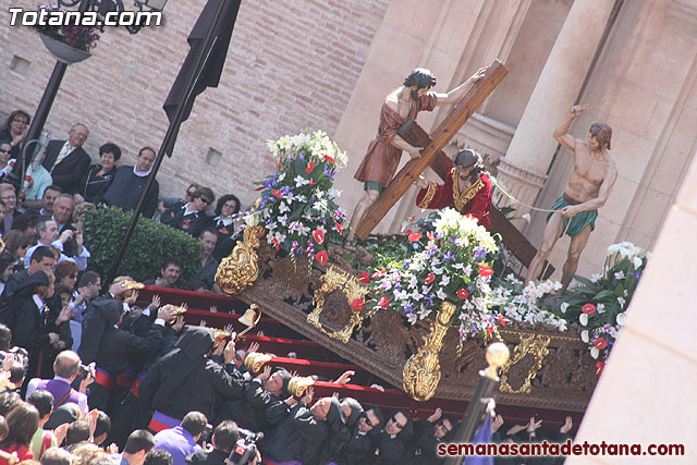 Procesin Viernes Santo maana 2010 - Reportaje I (Salida y recogida I) - 519